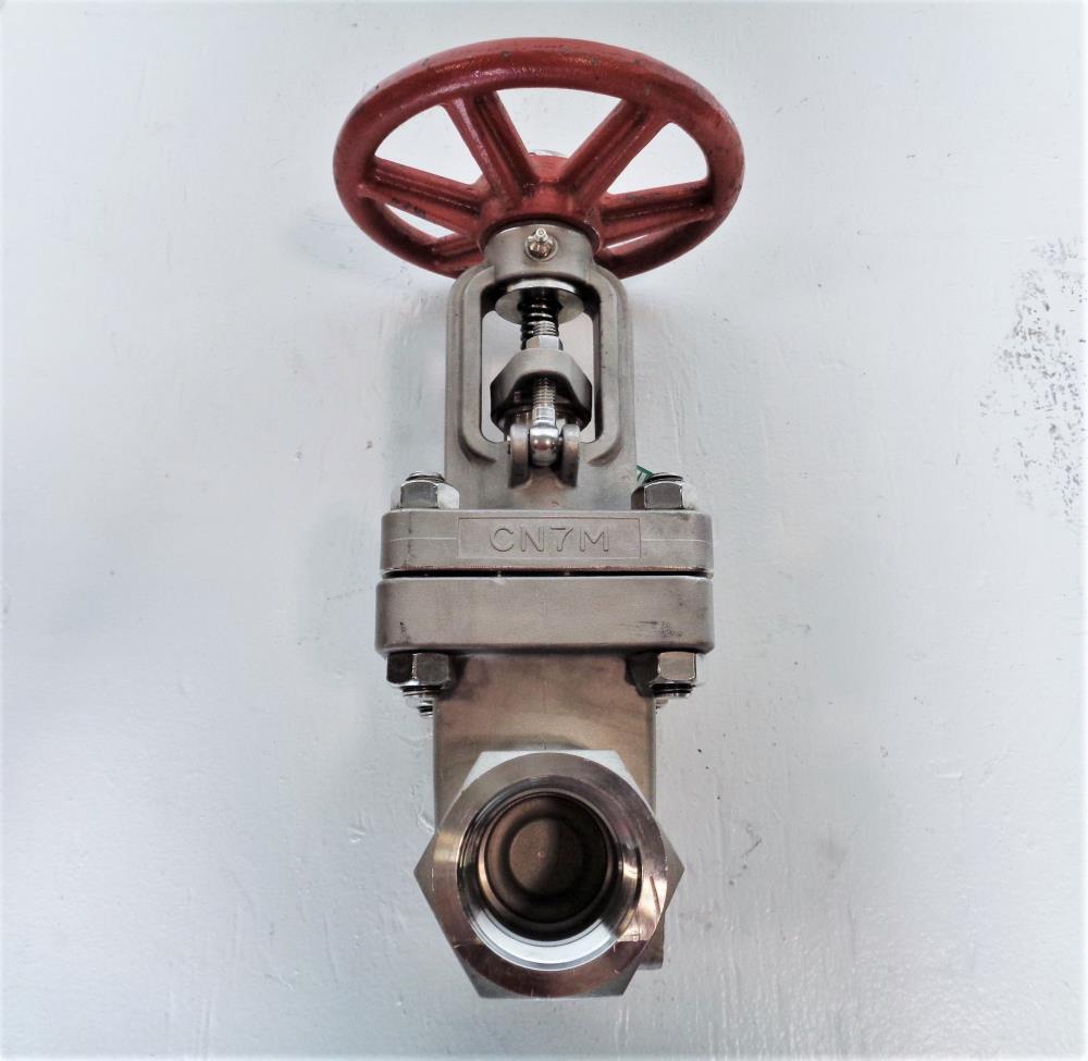 Ladish 2" Threaded 300# CN7M Monel Gate Valve 8363-1151-TT03-A20C